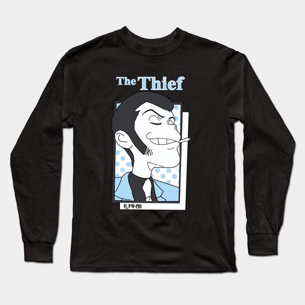 Lupin III Long Sleeve T-Shirt by SeikoArtStore